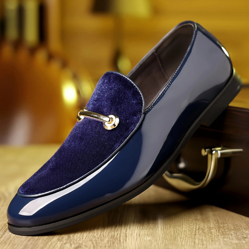 Plus Size Leather Shoes Men's Formal Wear Business Pointed Casual British Demandx