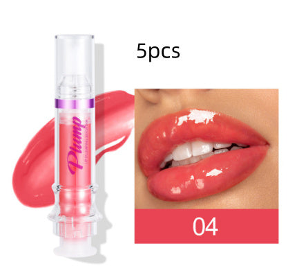 New Tube Lip Rich Lip Color Slightly Spicy Lip Honey Lip Glass Mirror Face Lip Mirror Liquid Lipstick Demandx