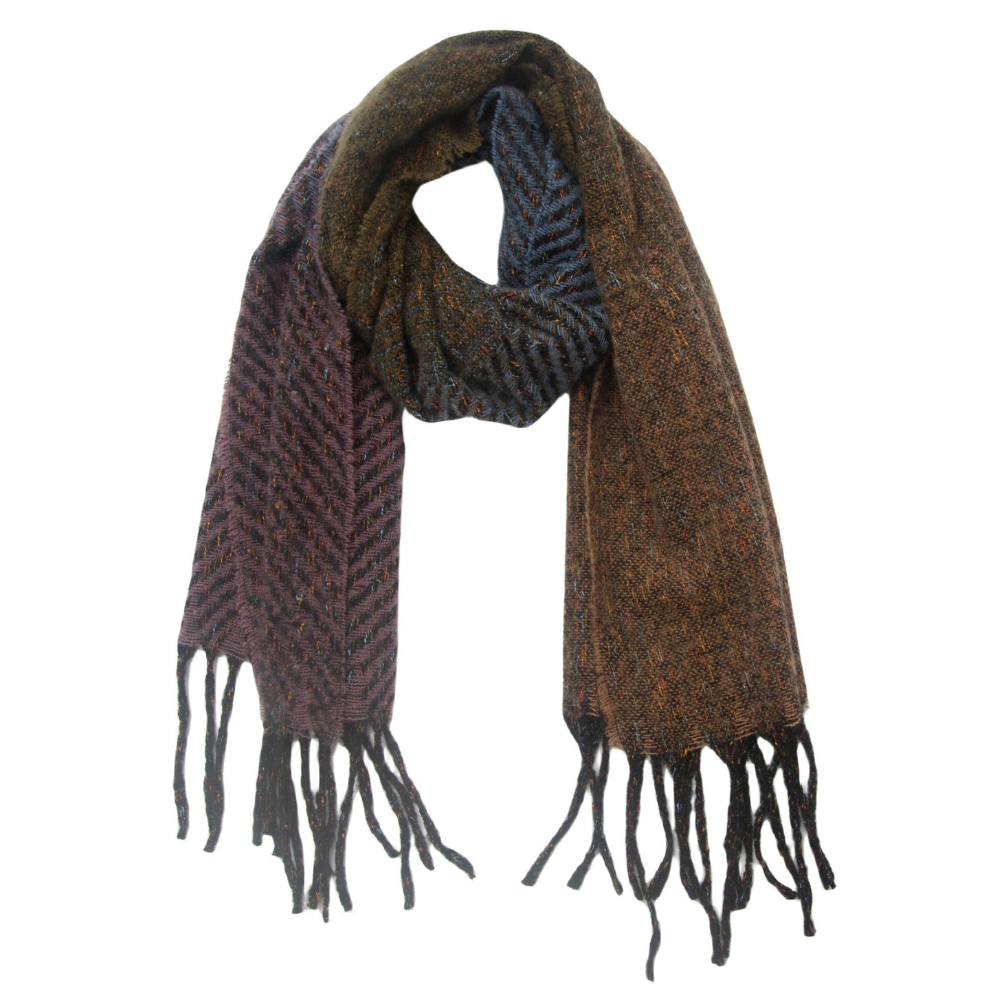 Men Women Gradient Scarf Shawl Demandx