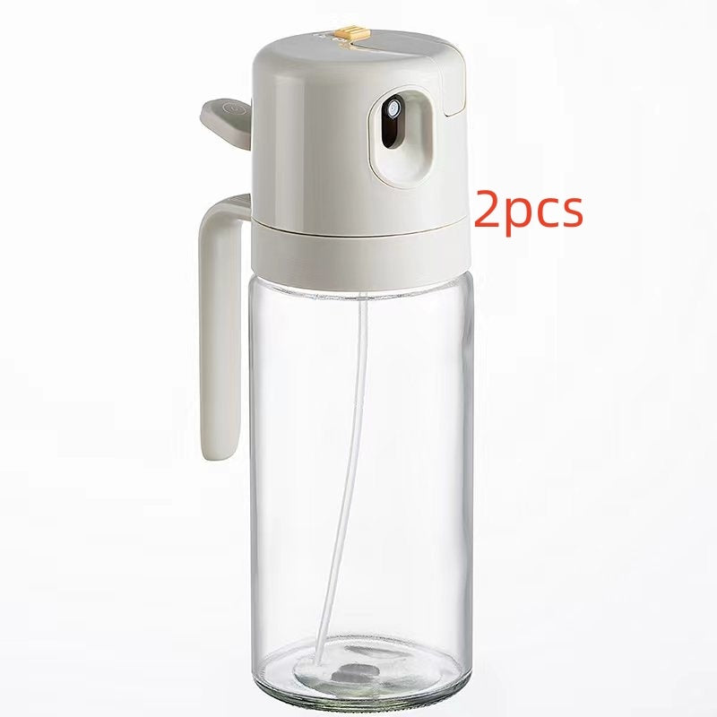 2 In 1 Oil Sprayer Bottle BBQ Cooking Oil Dispenser Olive Oil Pourers Sprayer Kitchen Baking Oil Mister Vinegar Bottle Demandx