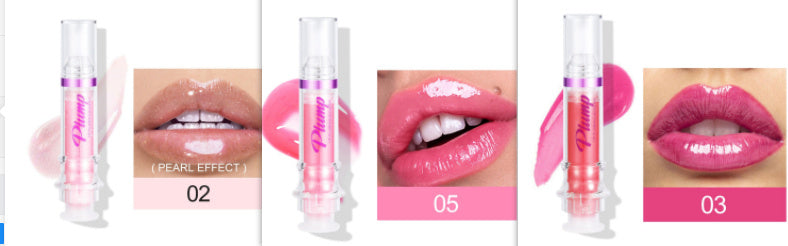 New Tube Lip Rich Lip Color Slightly Spicy Lip Honey Lip Glass Mirror Face Lip Mirror Liquid Lipstick Demandx