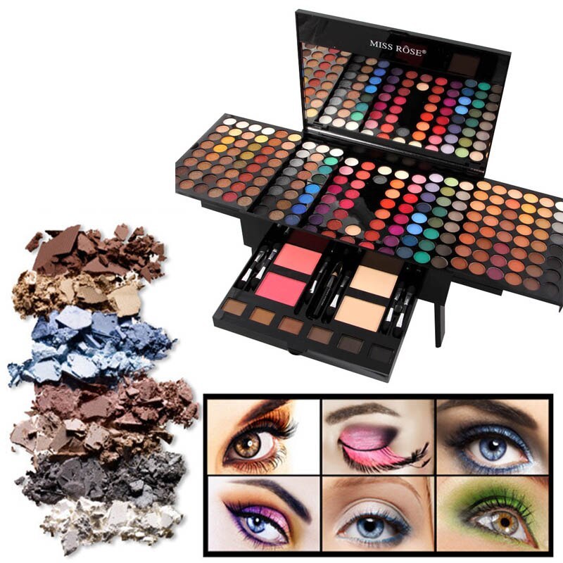 180 Colors Eyes Shadow Blush Set Personalized Piano-shaped Makeup Palette Box Demandx