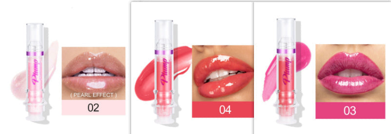 New Tube Lip Rich Lip Color Slightly Spicy Lip Honey Lip Glass Mirror Face Lip Mirror Liquid Lipstick Demandx