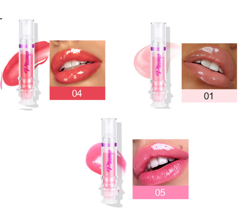 New Tube Lip Rich Lip Color Slightly Spicy Lip Honey Lip Glass Mirror Face Lip Mirror Liquid Lipstick Demandx