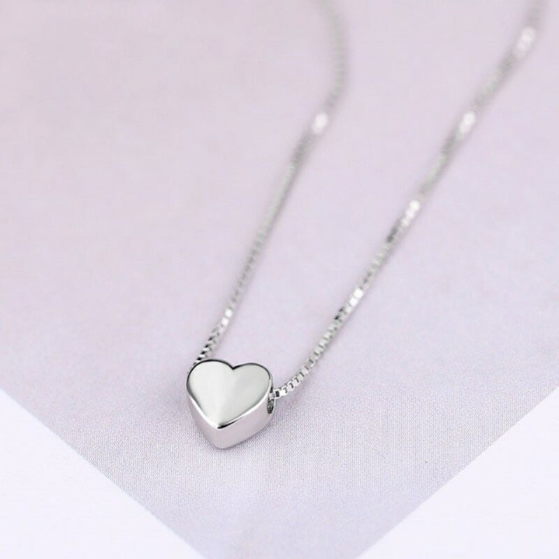 Fashion Simple Heart-shaped Clavicle Chain Demandx