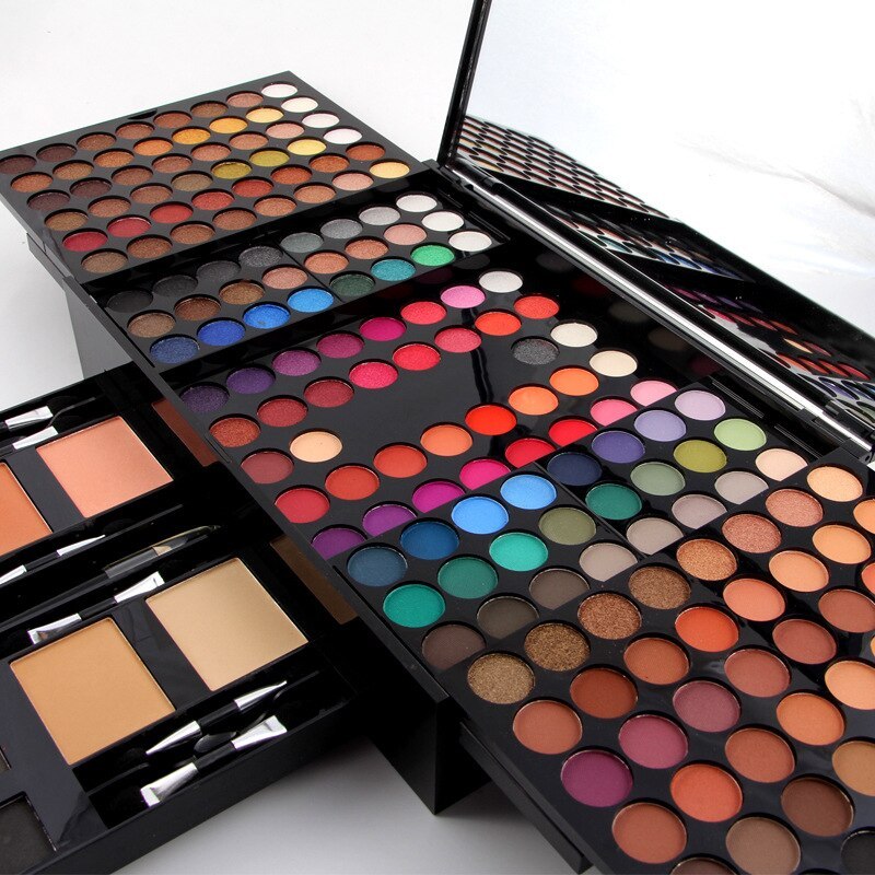 180 Colors Eyes Shadow Blush Set Personalized Piano-shaped Makeup Palette Box Demandx