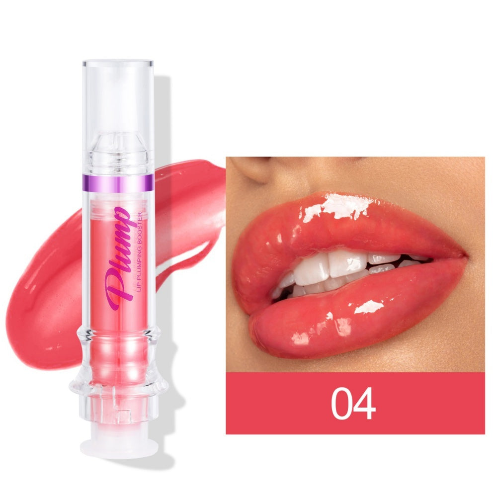 New Tube Lip Rich Lip Color Slightly Spicy Lip Honey Lip Glass Mirror Face Lip Mirror Liquid Lipstick Demandx