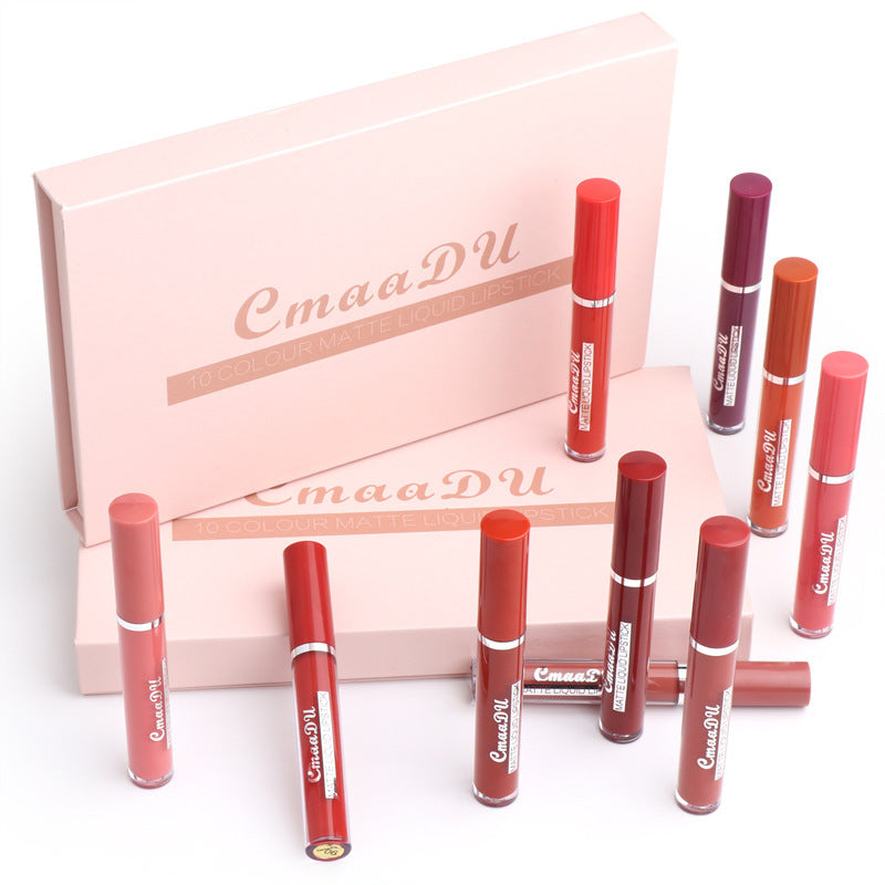 Women's Non-stick Cup Waterproof Matte Lipstick Demandx