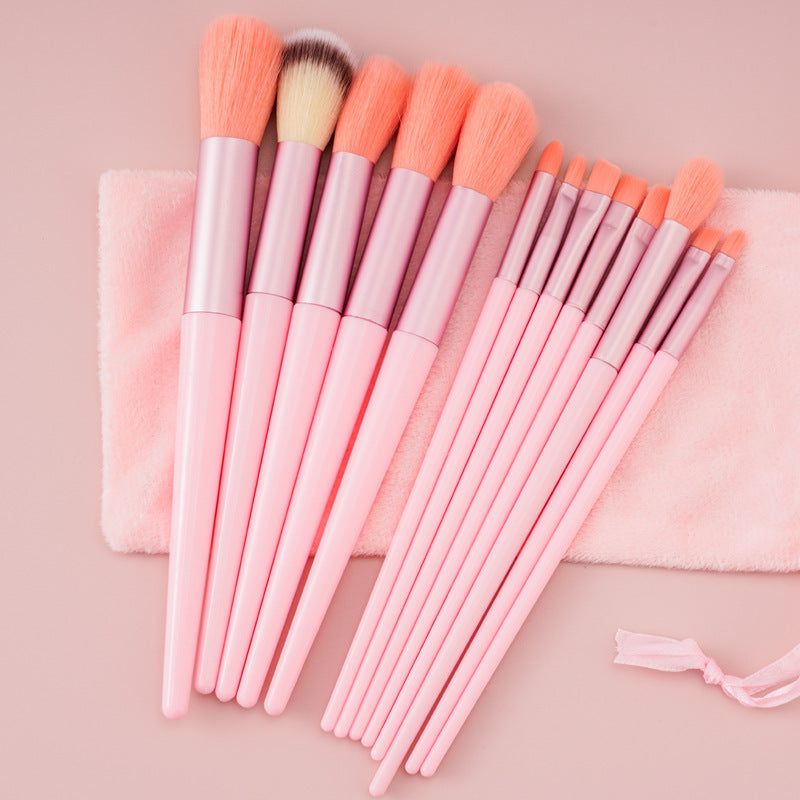 13Pcs Makeup Brush Set Make Up Concealer Brush Blush Powder Brush Eye Shadow Highlighter Foundation Brush Cosmetic Beauty Tools Demandx