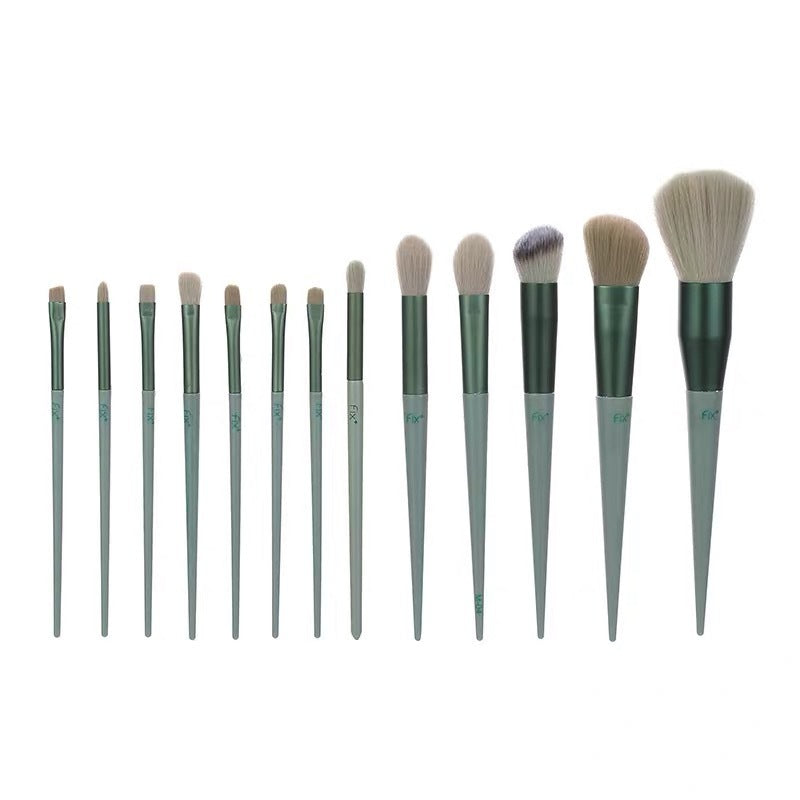 13Pcs Makeup Brush Set Make Up Concealer Brush Blush Powder Brush Eye Shadow Highlighter Foundation Brush Cosmetic Beauty Tools Demandx