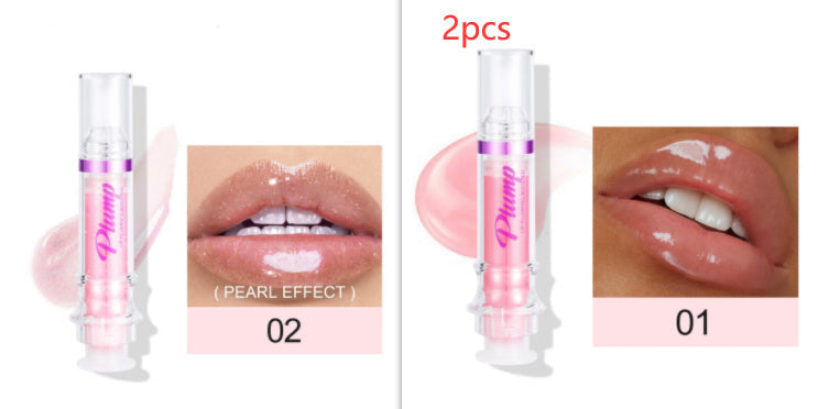 New Tube Lip Rich Lip Color Slightly Spicy Lip Honey Lip Glass Mirror Face Lip Mirror Liquid Lipstick Demandx