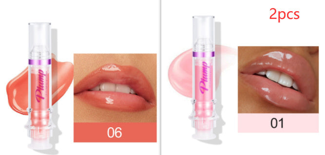 New Tube Lip Rich Lip Color Slightly Spicy Lip Honey Lip Glass Mirror Face Lip Mirror Liquid Lipstick Demandx