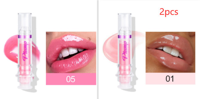 New Tube Lip Rich Lip Color Slightly Spicy Lip Honey Lip Glass Mirror Face Lip Mirror Liquid Lipstick Demandx