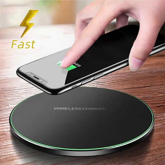 Wireless Charger For I-Phone Fast Wireless Charging Pad For Sam-sung High Speed Demandx