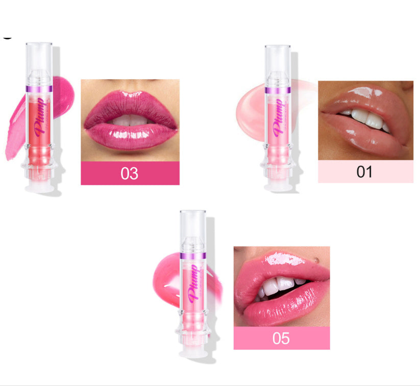 New Tube Lip Rich Lip Color Slightly Spicy Lip Honey Lip Glass Mirror Face Lip Mirror Liquid Lipstick Demandx