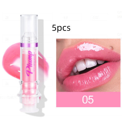 New Tube Lip Rich Lip Color Slightly Spicy Lip Honey Lip Glass Mirror Face Lip Mirror Liquid Lipstick Demandx