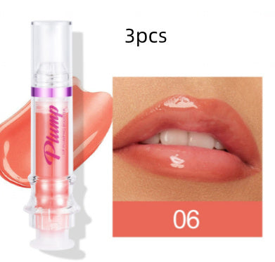 New Tube Lip Rich Lip Color Slightly Spicy Lip Honey Lip Glass Mirror Face Lip Mirror Liquid Lipstick Demandx