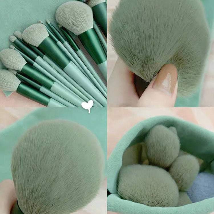 13Pcs Makeup Brush Set Make Up Concealer Brush Blush Powder Brush Eye Shadow Highlighter Foundation Brush Cosmetic Beauty Tools Demandx