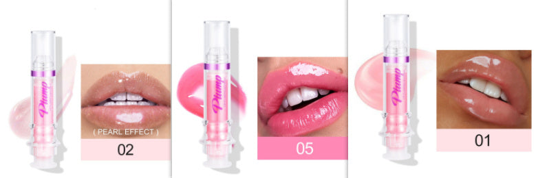 New Tube Lip Rich Lip Color Slightly Spicy Lip Honey Lip Glass Mirror Face Lip Mirror Liquid Lipstick Demandx