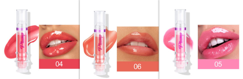 New Tube Lip Rich Lip Color Slightly Spicy Lip Honey Lip Glass Mirror Face Lip Mirror Liquid Lipstick Demandx