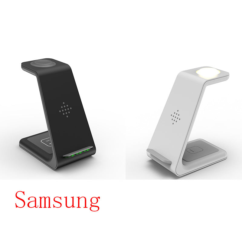 3 In 1 Fast Charging Station Wireless Charger Stand Wireless Quick Charge Dock For Phone Holder Demandx