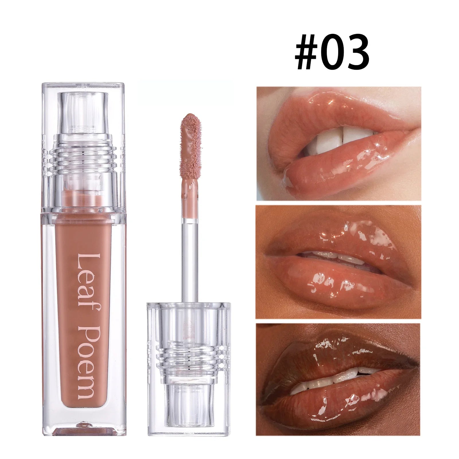 Diamond Shimmer Glitter Lip Gloss High Gloss Mirror Lip Gloss Nourishing Moisturizing Pearl Fine Flash Lip Llaze Lip Make Up Demandx