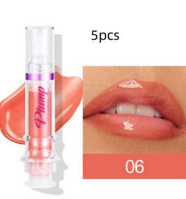 New Tube Lip Rich Lip Color Slightly Spicy Lip Honey Lip Glass Mirror Face Lip Mirror Liquid Lipstick Demandx