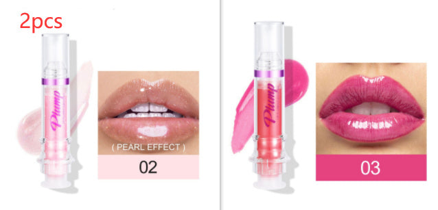 New Tube Lip Rich Lip Color Slightly Spicy Lip Honey Lip Glass Mirror Face Lip Mirror Liquid Lipstick Demandx