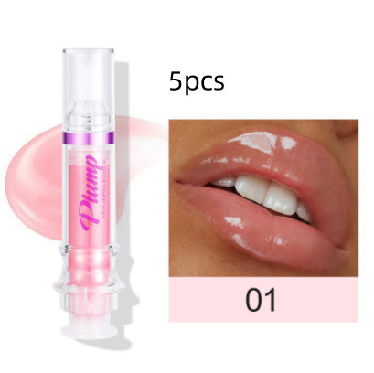 New Tube Lip Rich Lip Color Slightly Spicy Lip Honey Lip Glass Mirror Face Lip Mirror Liquid Lipstick Demandx