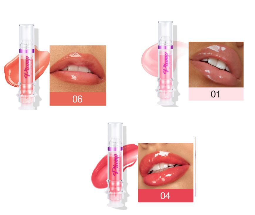 New Tube Lip Rich Lip Color Slightly Spicy Lip Honey Lip Glass Mirror Face Lip Mirror Liquid Lipstick Demandx