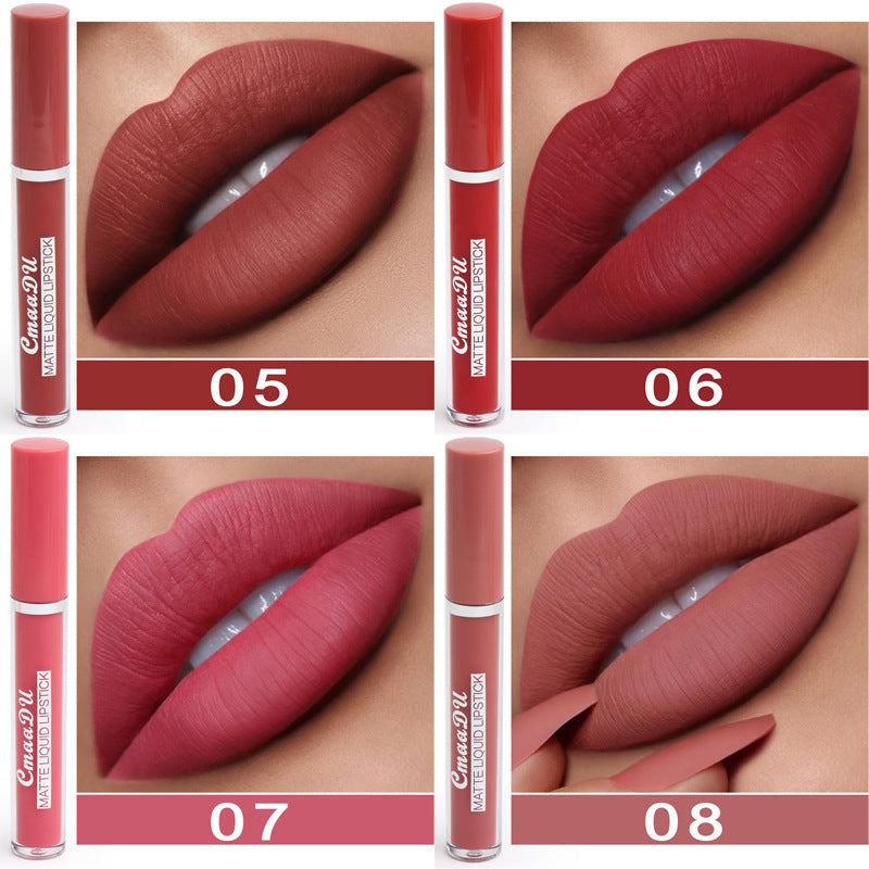 Women's Non-stick Cup Waterproof Matte Lipstick Demandx