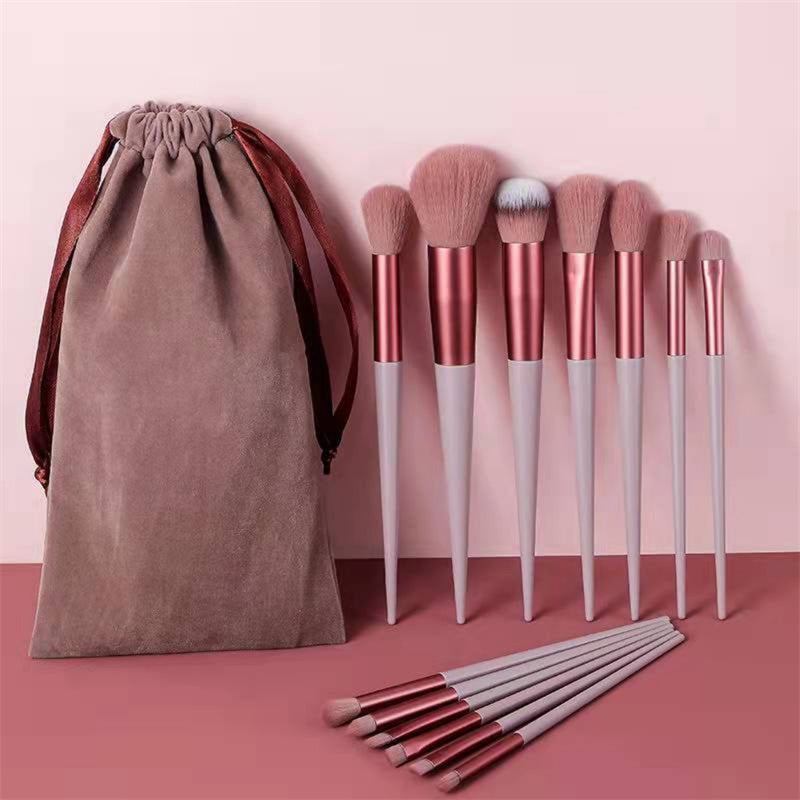 13Pcs Makeup Brush Set Make Up Concealer Brush Blush Powder Brush Eye Shadow Highlighter Foundation Brush Cosmetic Beauty Tools Demandx