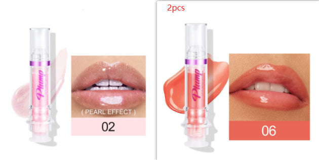 New Tube Lip Rich Lip Color Slightly Spicy Lip Honey Lip Glass Mirror Face Lip Mirror Liquid Lipstick Demandx