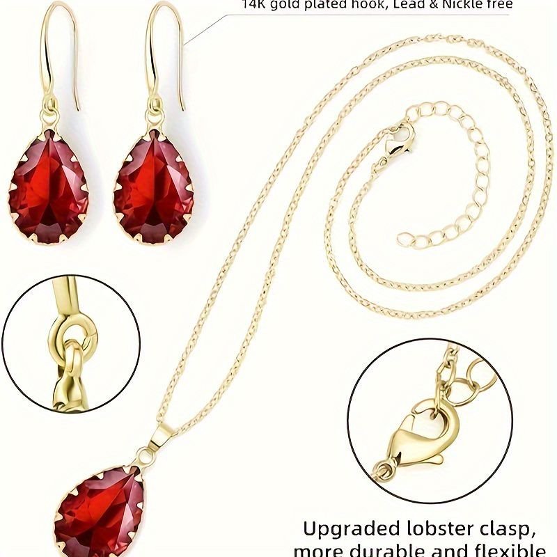 Women's Crystal Jewelry Set Demandx