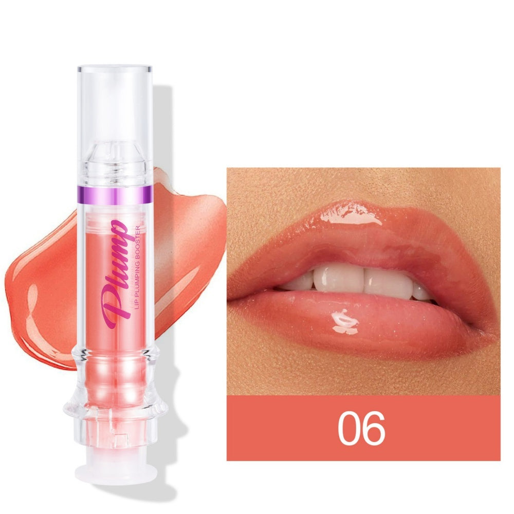 New Tube Lip Rich Lip Color Slightly Spicy Lip Honey Lip Glass Mirror Face Lip Mirror Liquid Lipstick Demandx