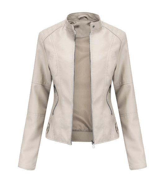 European And American Women's Leather Jackets Demandx