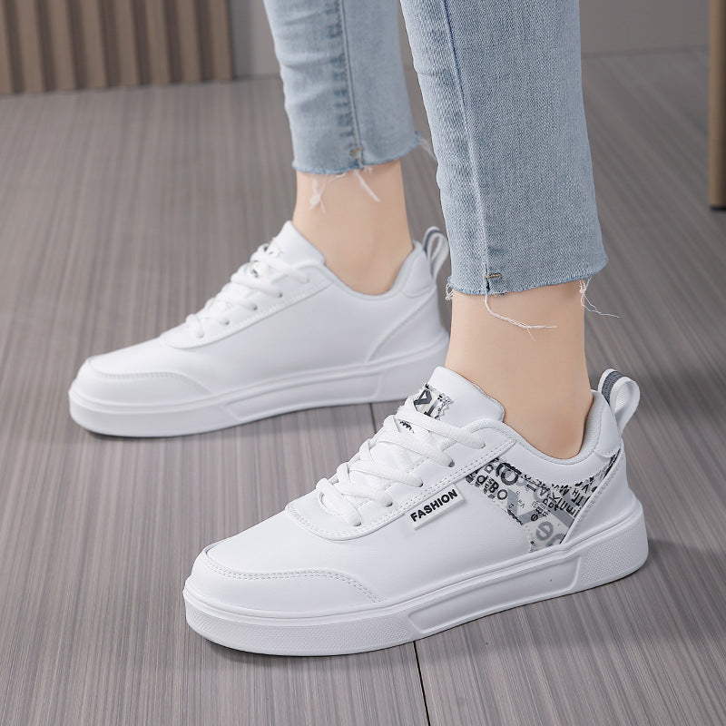 White Shoes Women's Daily Leisure Sneaker Demandx