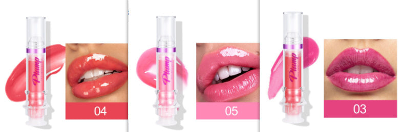 New Tube Lip Rich Lip Color Slightly Spicy Lip Honey Lip Glass Mirror Face Lip Mirror Liquid Lipstick Demandx