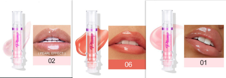 New Tube Lip Rich Lip Color Slightly Spicy Lip Honey Lip Glass Mirror Face Lip Mirror Liquid Lipstick Demandx